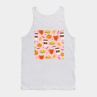 love pumpkin spice pink Tank Top